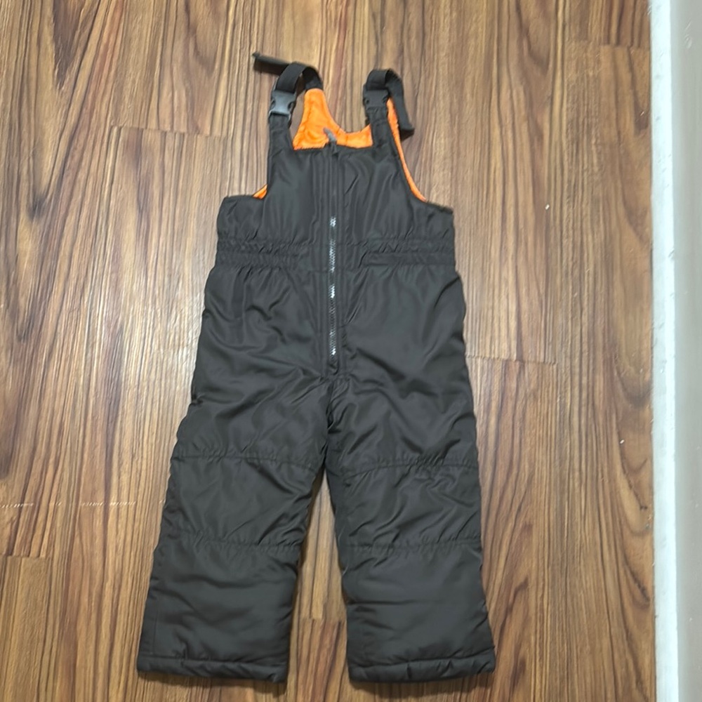 Carters Size 3T Kids Brown Snow Bib